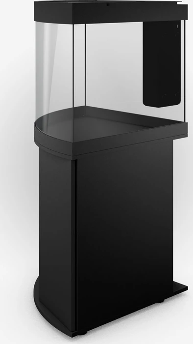 Juwel Trigon 190 LED Aquarium-Set mit Unterschrank, schwarz/schwarz, 190l