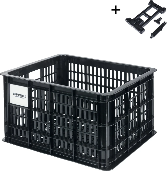 Basil Crate MIK M Fahrradkorb schwarz