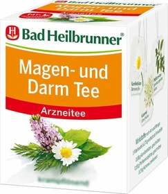 Bad Heilbrunner Magen- und Darmtee Beutel, 8 Stück