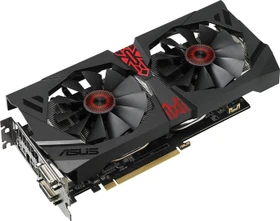 ASUS Strix Radeon R9 380, STRIX-R9380-DC2OC-4GD5-GAMING, 4GB GDDR5, 2x DVI, HDMI, DP