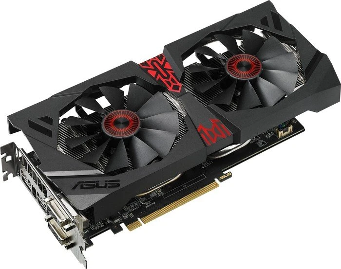 ASUS Strix Radeon R9 380, STRIX-R9380-DC2OC-4GD5-GAMING, 4GB GDDR5, 2x DVI, HDMI, DP