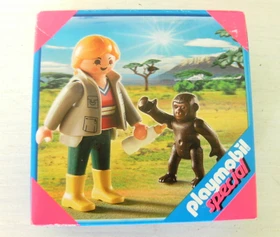 playmobil Special Tierpflegerin mit Gorilla-Baby