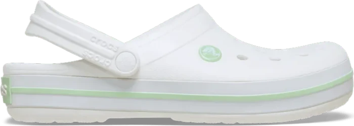 Crocs Crocband white/serene green
