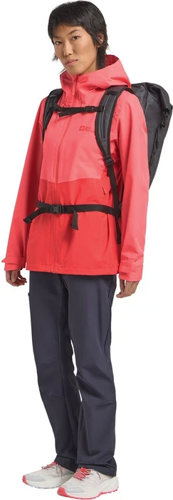 Jack Wolfskin Weiltal 2L Funktionsjacke sunset coral (Damen)