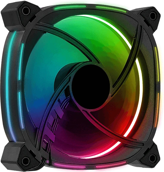 AeroCool Astro 12 ARGB, LED-Steuerung, 120mm