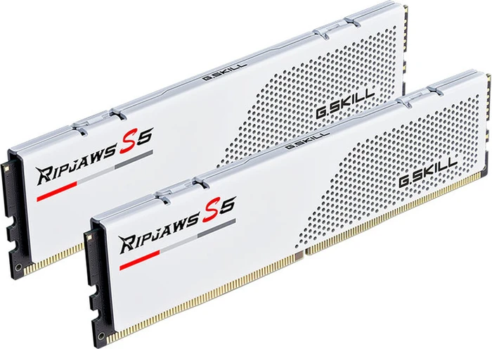 G.Skill Ripjaws S5 weiß UDIMM 32GB Kit, DDR5-6000, CL32-38-38-96