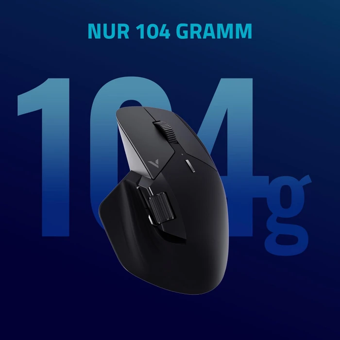 Rapoo VT0PRO 8K/4K Wireless Gaming Mouse schwarz, USB