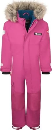 Trollkids Kirkenes Skianzug bright berry (Junior)