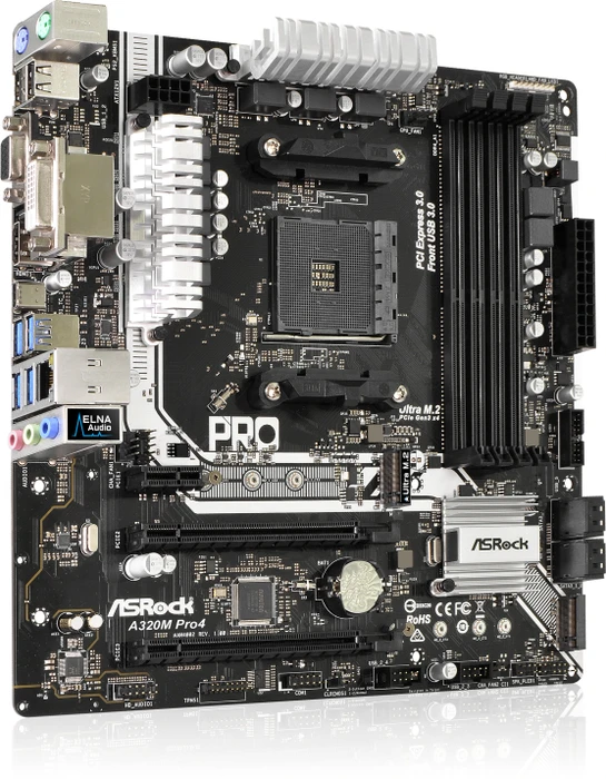 ASRock A320M Pro4 (AMD AM4)