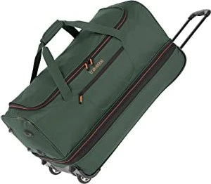 Travelite Basics Rollenreisetasche erweiterbar 70cm grün