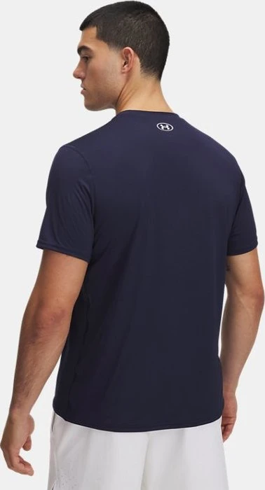 Under Armour HeatGear Fitted Funktionsshirt kurzarm midnight navy/white (Herren)