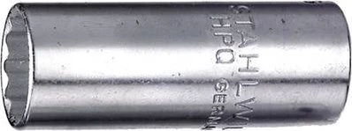 Stahlwille 40DL Außenzwölfkant Steckschlüssel 1/4", 8x50mm