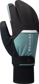 Roeckl Villach 3 Trigger Fahrradhandschuhe black/silver pine