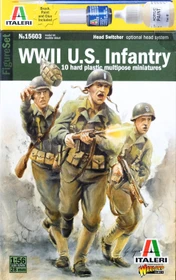 Italeri 28mm Figuren-Set WWII U.S. Infanterie