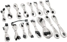 CableMod C-Series ModFlex Full Cable Kit, AXi, HXi, RM, weiß
