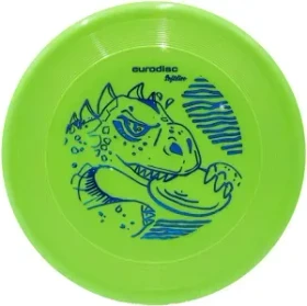 Eurodisc 100g Kidzz Fun Soft Disc Throwzilla Frisbee grün