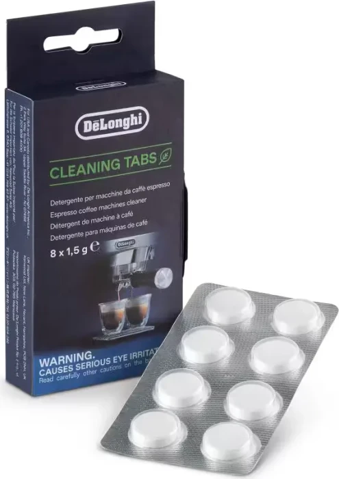DeLonghi DLSC552 Reinigungstabletten Cleaning Tabs, 12g (8x 1.5g)