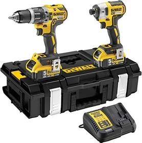 DeWalt DCK266P2 Kombopack Akku-Maschinenset inkl. ToughBox + 2 Akkus 5.0Ah