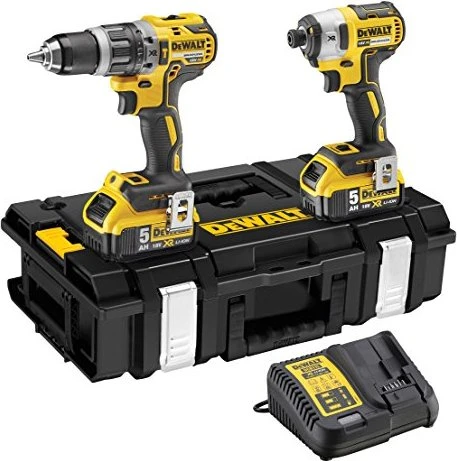 DeWalt DCK266P2 Kombopack Akku-Maschinenset inkl. ToughBox + 2 Akkus 5.0Ah