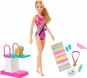 Mattel Barbie - Dreamhouse Adventures - Schwimmerin Spielset