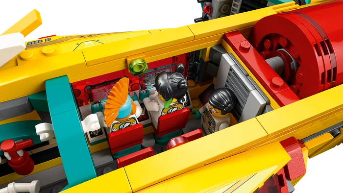 LEGO Monkie Kid - Monkie Kids Entdeckerraumschiff