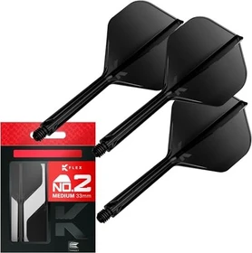 Target K-Flex No.2 medium Schaft schwarz