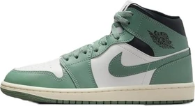 Nike Air Jordan 1 Mid sail/anthracite/jade smoke (Damen)