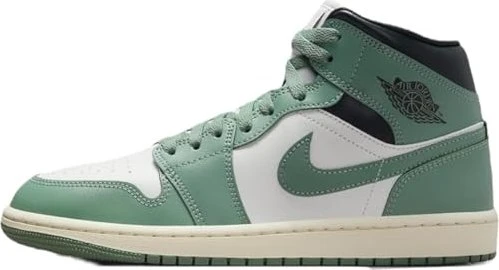 Nike Air Jordan 1 Mid sail/anthracite/jade smoke (Damen)