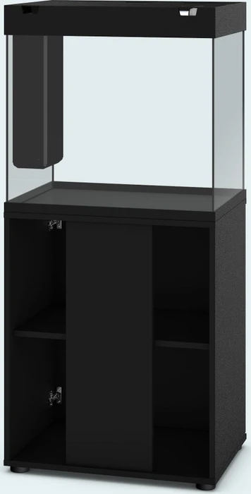 Juwel Lido 120 LED Aquarium-Set mit Unterschrank, schwarz/schwarz, 120l