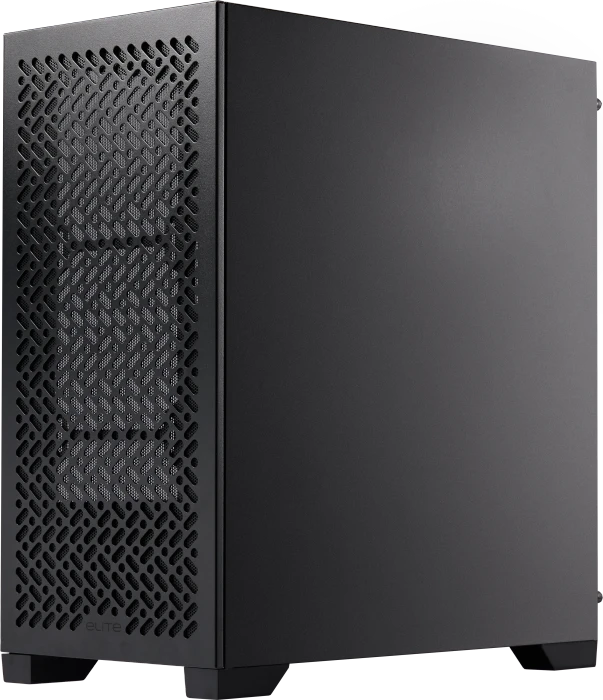 Cooler Master Elite 302 Lite Black, schwarz, Glasfenster