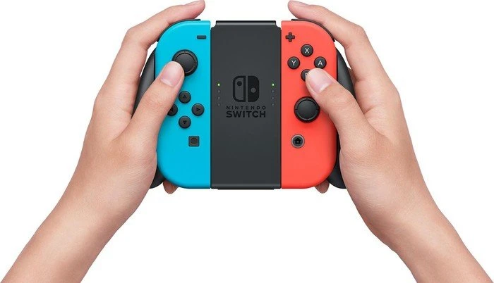 Nintendo Switch schwarz/blau/rot