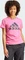 adidas Loungewear Essentials Logo T-Shirt kurzarm pulse magenta/black (Damen) Vorschaubild