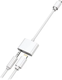 2GO Audio Ladeadapter 3.5mm Klinke weiß