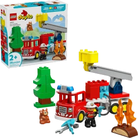 LEGO DUPLO - Löschauto mit Schlauch und Feuerwehrmann