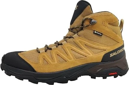 Salomon X Ward Leather Mid GTX kangaroo/black/dull gold (Herren)