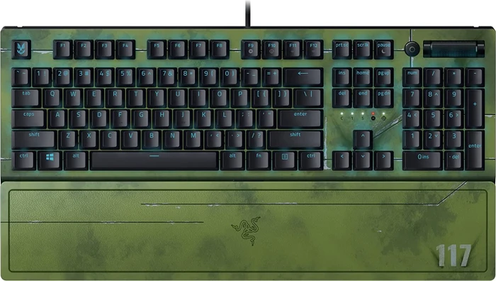 Razer BlackWidow V3 Halo Infinite Edition, Razer GREEN, USB, US