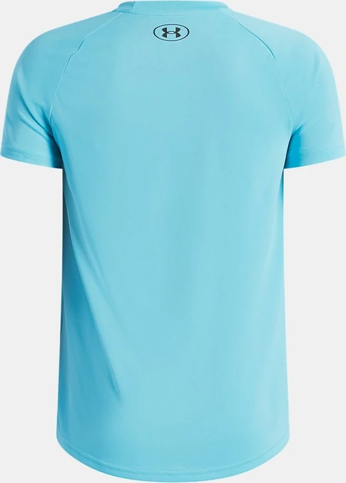 Under Armour Tech 2.0 Funktionsshirt kurzarm fresco blue/black (Junior)