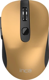 Inca IWM-233RG Silent Wireless Mouse gold/schwarz, USB