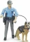 Bruder bworld - Figurenset Polizist mit Hund Vorschaubild