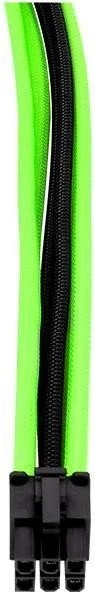Thermaltake TtMod Sleeve Cable Verlängerung 30cm, schwarz/grün