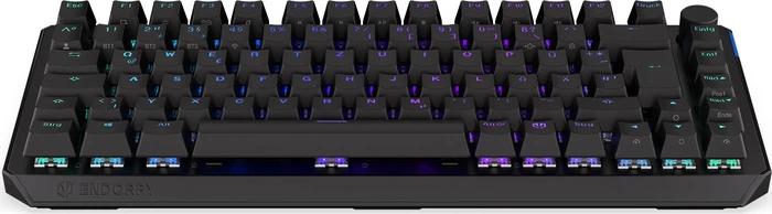 Endorfy Thock 75% Wireless, PBT, LEDs RGB, hot-swap, Kailh Box RED, USB/Bluetooth, DE