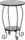 Siena Garden Como Beistelltisch 41cm schwarz (J53794)
