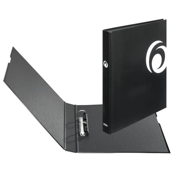 Herlitz maX.file Fresh Colour Ringbuch 2-Ring, 25mm, A4, schwarz