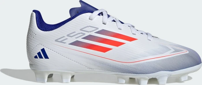 adidas F50 Club Flexible Ground Boots cloud white/solar red/lucid blue (Junior)