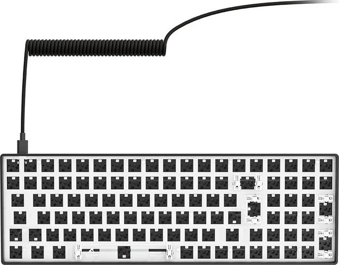Sharkoon Skiller SGK50 S2 Barebone Gaming Tastatur, schwarz, ISO/ANSI