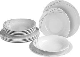 Seltmann Weiden Trio Highline 71381 Tafelservice, 12-tlg.
