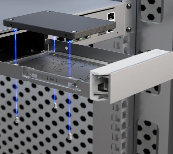 Ubiquiti Einbaurahmen HDD/SSD Bracket, edelstahl