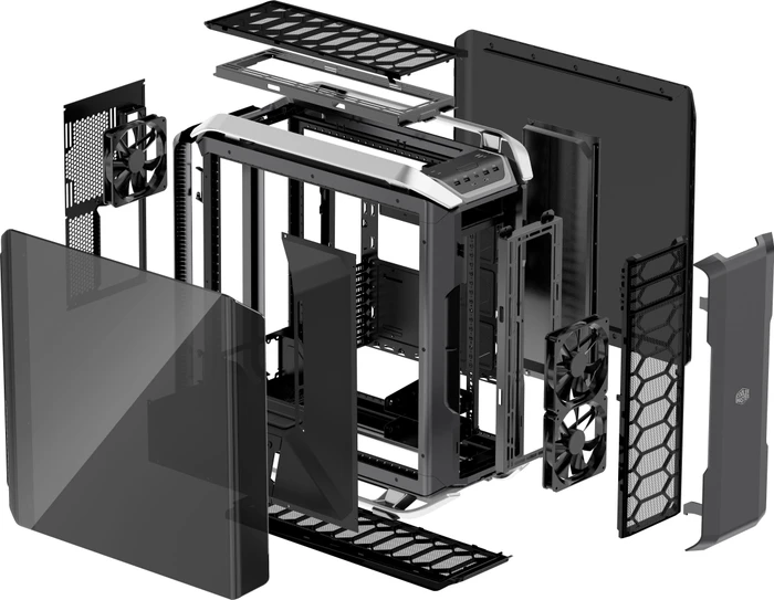 Cooler Master Cosmos C700P, Glasfenster