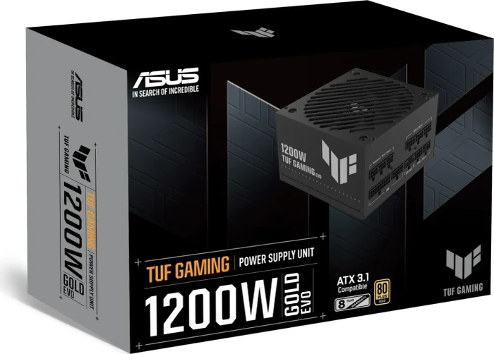 ASUS TUF Gaming Gold EVO, TUF-GAMING-1200G-EVO, 1200W, ATX 3.1