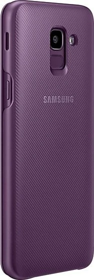 Samsung Wallet Cover für Galaxy J6 (2018) violett